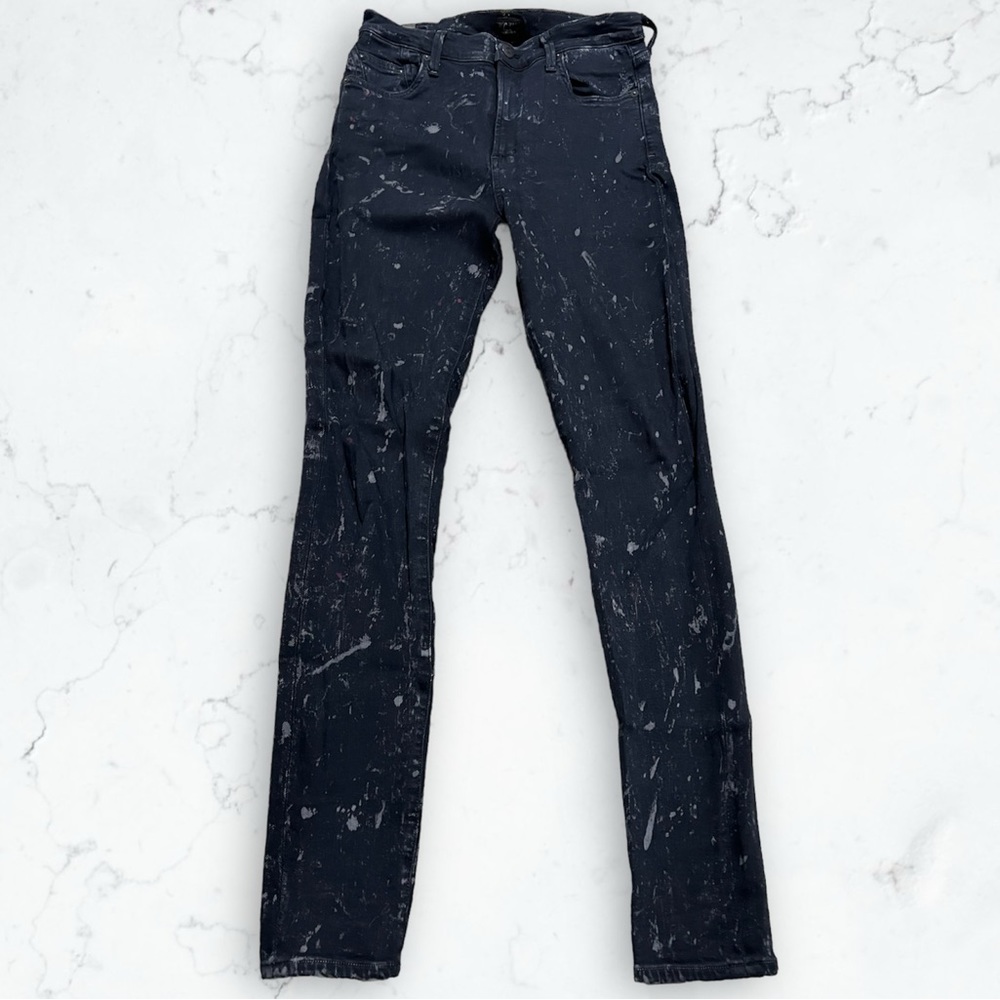 Anthropologie CoH Citizens Of Humanity Rocket Splatter Skinny Jeans - Picture 4 of 9
